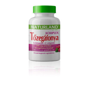 NATURLAND Tőzegáfonya Komplex Echinacea + C-vitamin 60x